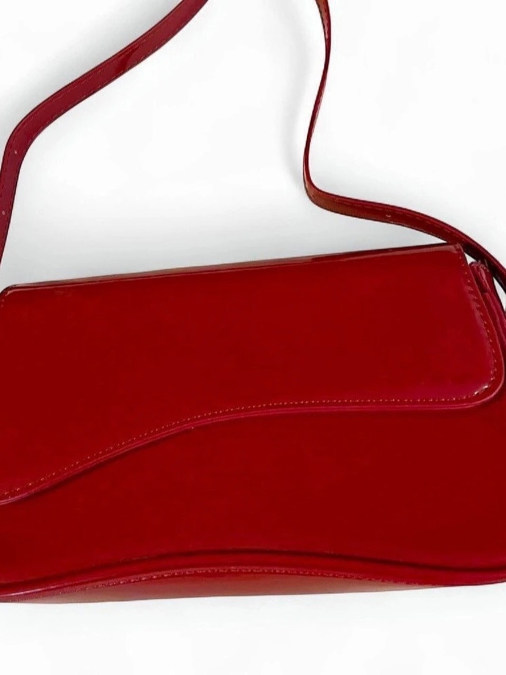Red Shoulder Bag Like New